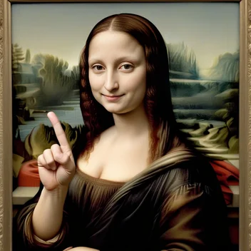 1182785716-the_leonardo_da_vinci_mona_lisa_in_a_14th_century_painting_showing_middle_index_finger_to_the_camera.webp